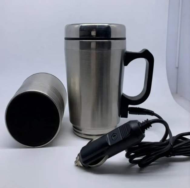 Car Coffee Cup – Insulated Travel Mug for Hot & Cold Drinks | Leakproof & Cup Holder Friendly