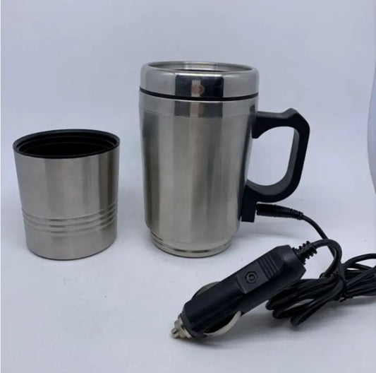 Car Coffee Cup – Insulated Travel Mug for Hot & Cold Drinks | Leakproof & Cup Holder Friendly