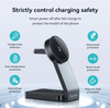 Hoco CQ3 3-in-1 Magnetic Wireless Charger – Fast Charging Dock for iPhone, AirPods & Apple Watch