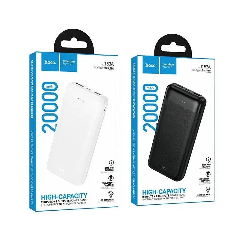 HOCO 20000mAh Power Bank – 22.5W Fast Charging | Dual Output & PD 20W Portable Charger