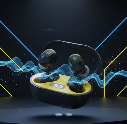 Realme Buds Plus True Wireless Earbuds – Deep Bass, Bluetooth 5.0, 16H Playtime, IPX5 Waterproof
