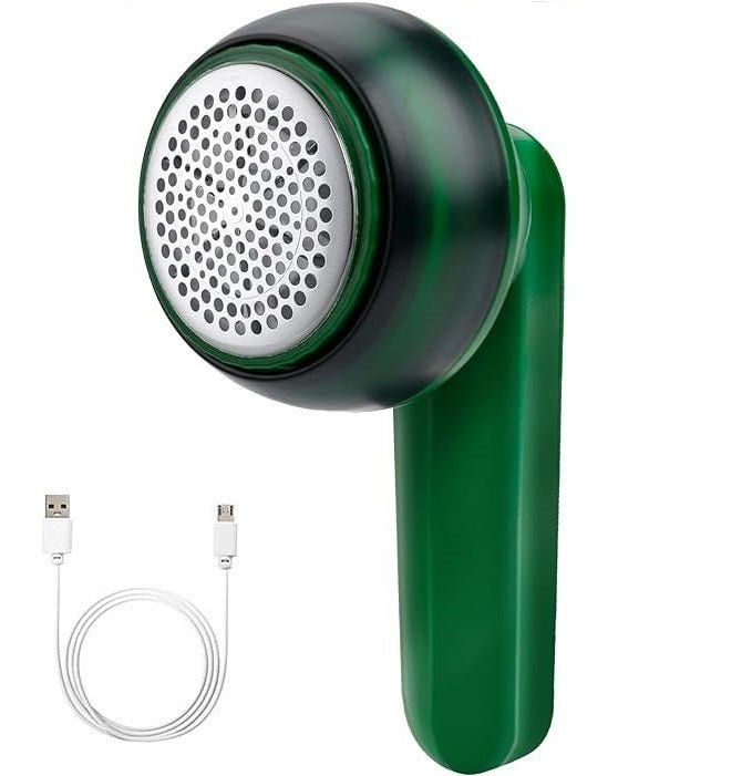 Rechargeable Electric Lint Remover – Portable Fabric Shaver with 6 Blades